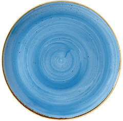  Churchill Assiettes rondes Stonecast Cornflower Blue 288mm (Lot de 12) 