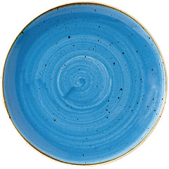  Churchill Assiettes rondes Stonecast Cornflower Blue 217mm (Lot de 12) 