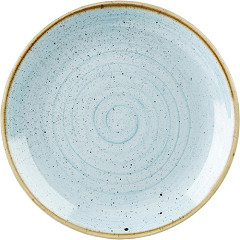  Churchill Assiettes rondes bleues Stonecast 200mm (lot de 12) 