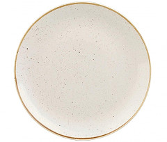  Churchill Assiettes rondes Stonecast Barley White 260mm (Lot de 12) 