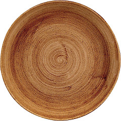  Churchill Assiettes rondes Stonecast Patina Vintage Copper 288mm (Lot de 12) 