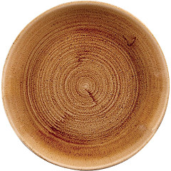  Churchill Assiettes rondes Stonecast Patina Vintage Copper 165mm (Lot de 12) 