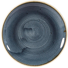  Churchill Assiettes rondes Stonecast Blueberry 165mm (Lot de 12) 