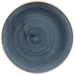  Churchill Assiettes coupes rondes Stonecast Blueberry 248mm (Lot de 12) 