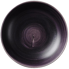  Churchill Assiettes coupes rondes Stonecast Patina Purple 248mm (Lot de 12) 