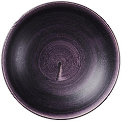  Churchill Assiettes coupes rondes Stonecast Patina Purple 182mm (Lot de 12) 