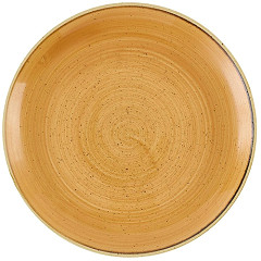  Churchill Assiettes avec rebord Stonecast Tangerine 288mm (Lot de 12) 