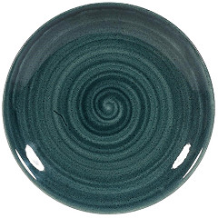  Churchill Assiettes rondes Stonecast Patina Rustic Teal 165mm (Lot de 12) 