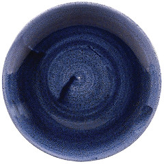  Churchill Assiettes rondes Stonecast Patina Cobalt 165mm (Lot de 12) 