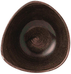  Churchill Bols triangulaires Stonecast Patina Lotus Iron Black 178mm (Lot de 12) 