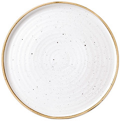  Churchill Assiettes avec rebord Stonecast Barley White 275mm (Lot de 6) 