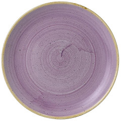  Churchill Assiettes coupes rondes Stonecast Lavender Evolve 220mm (Lot de 12) 