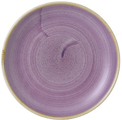 Churchill Assiettes coupes rondes Stonecast Lavender Evolve 165mm (Lot de 12) 