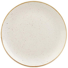  Churchill Assiettes rondes Stonecast Barley White 286mm (Lot de 12) 