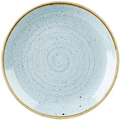  Churchill Assiettes rondes Stonecast Duck Egg Blue 288mm (Lot de 12) 