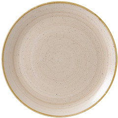  Churchill Assiettes rondes Churchill&nbsp;Stonecast Nutmeg Cream 324mm (Lot de 6) 