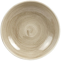  Churchill Assiettes rondes Stonecast Patina Antique Taupe 248mm (Lot de 8) 