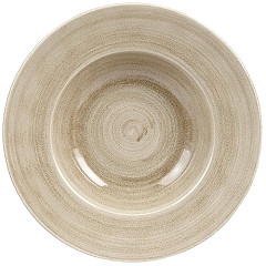  Churchill Bols &agrave; bord large Stonecast Patina Antique Taupe 280mm (Lot de 12) 