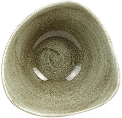  Churchill Bols triangulaires Stonecast Patina Antique Green 153mm (Lot de 12) 