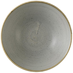  Churchill Assiettes creuses rondes Stonecast Grey 180mm (Lot de 6) 