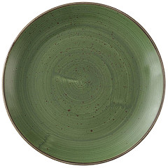  Churchill Assiettes avec rebord Stonecast Sage Green 254mm (Lot de 12) 