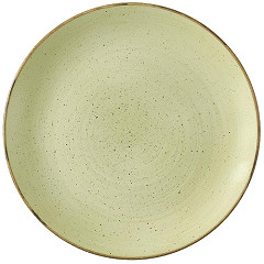 Churchill Assiettes avec rebord Stonecast Raw Green Evolve 165mm (Lot de 12) 