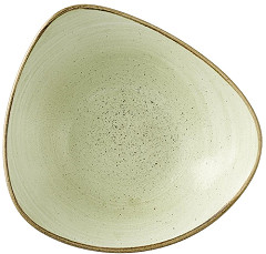  Churchill Bols triangulaires Stonecast Raw Green Lotus 229mm (Lot de 12) 