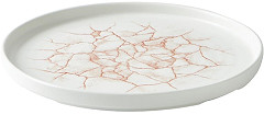  Churchill Assiettes avec rebord Studio Prints Kintsugi Coral 260mm (Lot de 6) 
