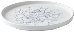  Churchill Assiettes avec rebord Studio Prints Kintsugi Pearl Grey 260mm (Lot de 6) 