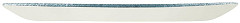  Churchill Assiettes oblongues Studio Prints Raku Oblong 355mm Topaz Blue (Lot de 6) 