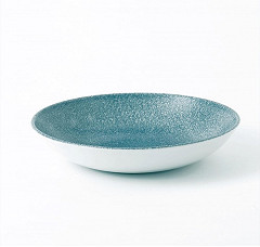 Churchill Assiettes coupe ronde Studio Prints Raku Topaz Blue 248mm (Lot de 12) 