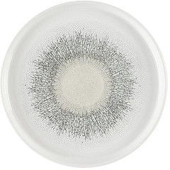  Churchill Assiettes avec rebord Studio Prints Fusion Agate Grey 260mm (Lot de 6) 