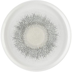 Churchill Assiettes avec rebord Studio Prints Fusion Agate Grey 210mm (Lot de 6) 
