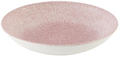  Churchill Assiettes coupe ronde Studio Prints Raku Rose Quartz Pink 182mm (Lot de 12) 