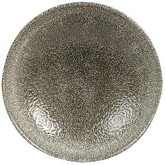  Churchill Assiettes rondes Studio Prints Raku Quartz Black 165mm (Lot de 12) 