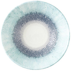  Churchill Assiettes creuses rondes Studio Prints Fusion Blue 203mm (Lot de 6) 