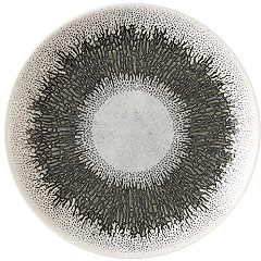  Churchill Assiettes rondes Studio Prints Fusion Black 165mm (Lot de 12) 