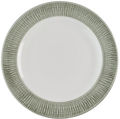  Churchill Assiettes classiques Bamboo Ceramic Spinwash Alpine 233mm (Lot de 12) 