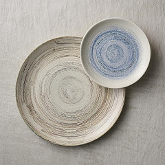  Churchill Assiettes rondes Elements Coast Evolve 220mm (Lot de 12) 
