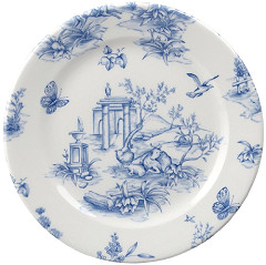  Churchill Assiettes plates Vintage Prague Toile Print 170mm (Lot de 6) 