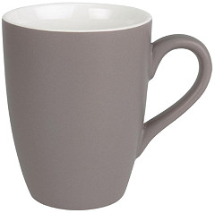  Olympia Mug pastel mat en porcelaine gris 320ml 