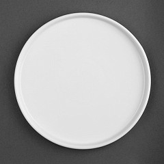  Olympia Assiettes plates rondes Whiteware 268mm (lot de 4) 