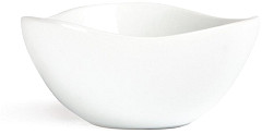  Olympia Bols forme ondul&eacute;e blancs 105mm 