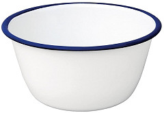  Olympia Saladier en acier &eacute;maill&eacute; 155mm lot de 6 