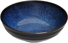  Olympia Bols plats Luna bleu nuit 160 mm (lot de 6) 