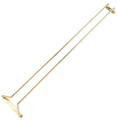  Gastronoble Support verres &agrave; pied en laiton 610mm 