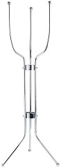  Olympia Support inox 3 pieds pour seau &agrave; champagne Olympia 