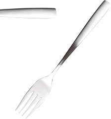  Comas Fourchettes &agrave; g&acirc;teau Satin (x12) 