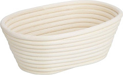  Vogue Panier de fermentation ovale en rotin 210x150x80mm 