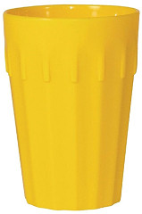  Kristallon Gobelet en polycarbonate jaune 260ml 